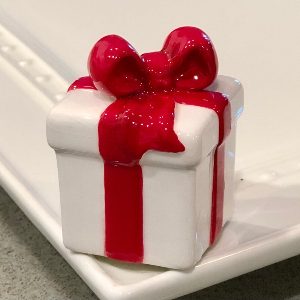 Nora Fleming Red Holiday Box Mini